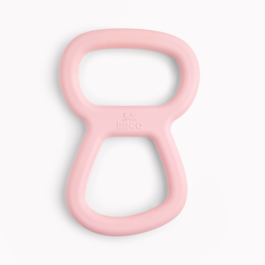 Beco Tough Tugger Natural Rubber Toy, Pink