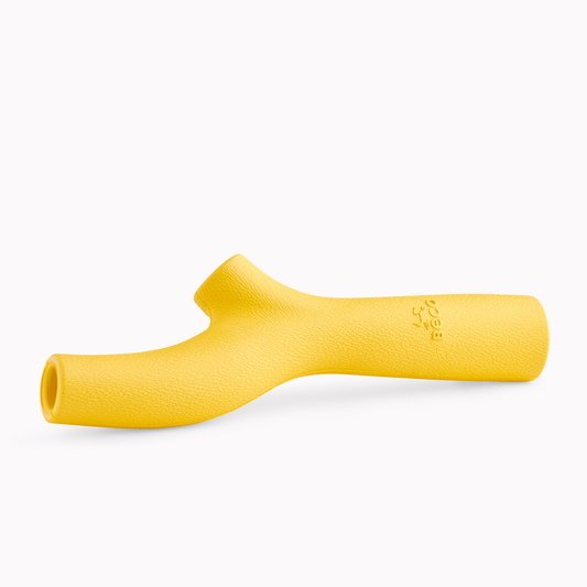 Beco Natural Rubber Super Stick Dog Toy, Yellow