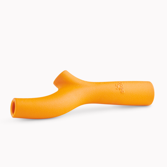 Beco Natural Rubber Super Stick Dog Toy, Orange