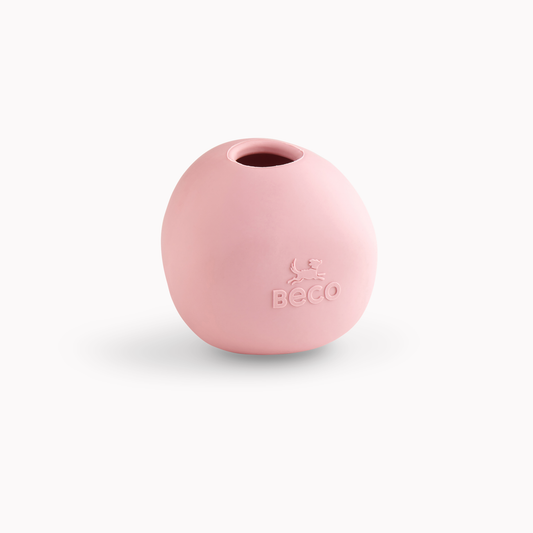 Beco Natural Rubber Wobble Ball, Pink