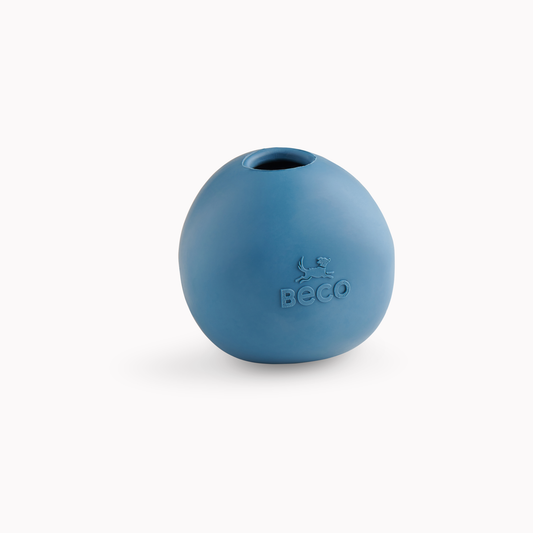 Beco Natural Rubber Wobble Ball, Blue