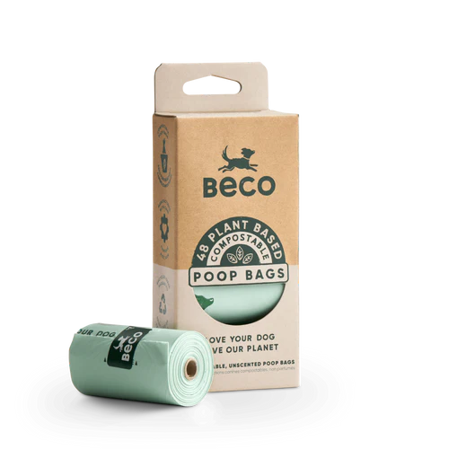 Beco Home Compostable Poop Bags, 48 Bags