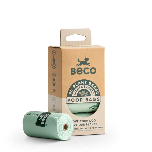 Beco Home Compostable Poop Bags, 96 Bags