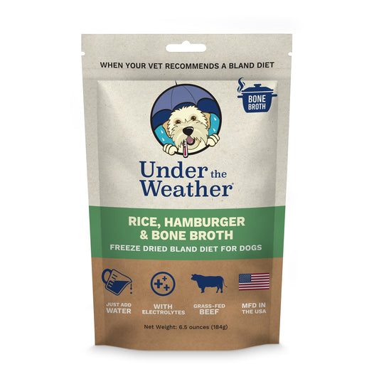 U.T.W. Hamburger, Rice, & Bone Broth Bland Diet For Dogs